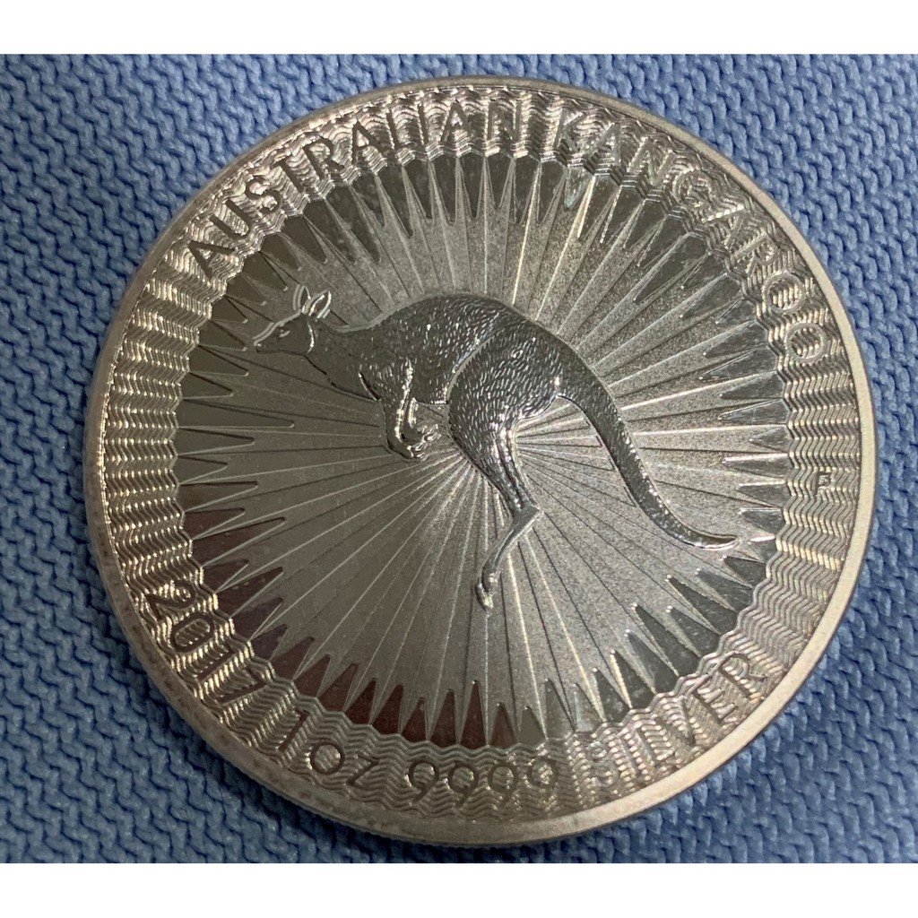 Koin Perak Murni 1 Oz Australian Silver Kangaroo Coin 2017