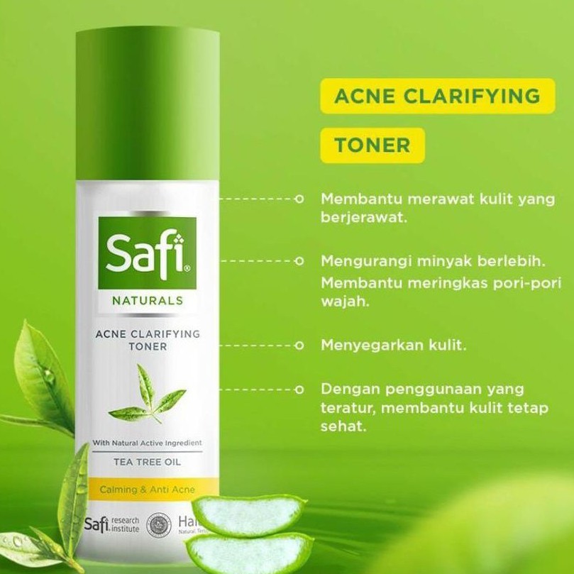 SAFI NATURALS ACNE CLARIFYING TONER  100 ML @MJ