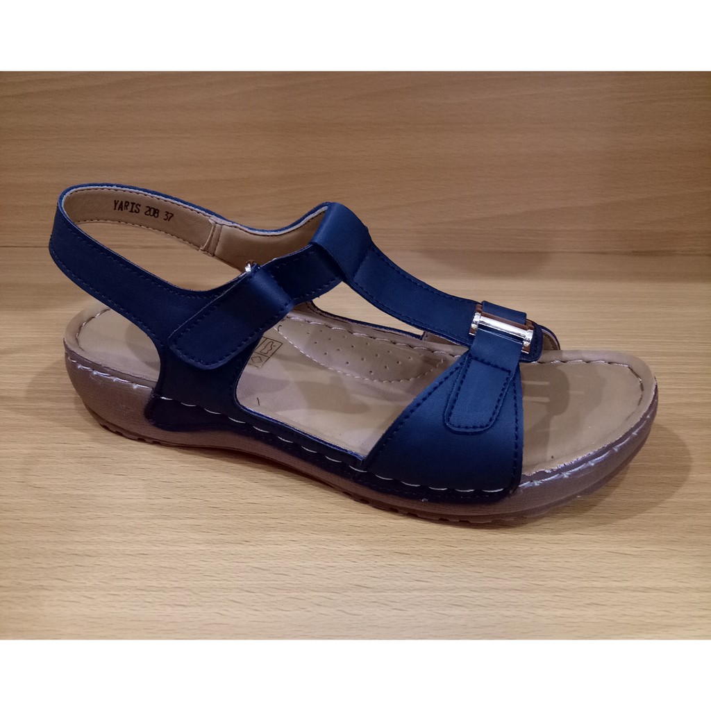 Be Bob Yaris208 Sandal Talincang Wedges Wanita Berkualitas