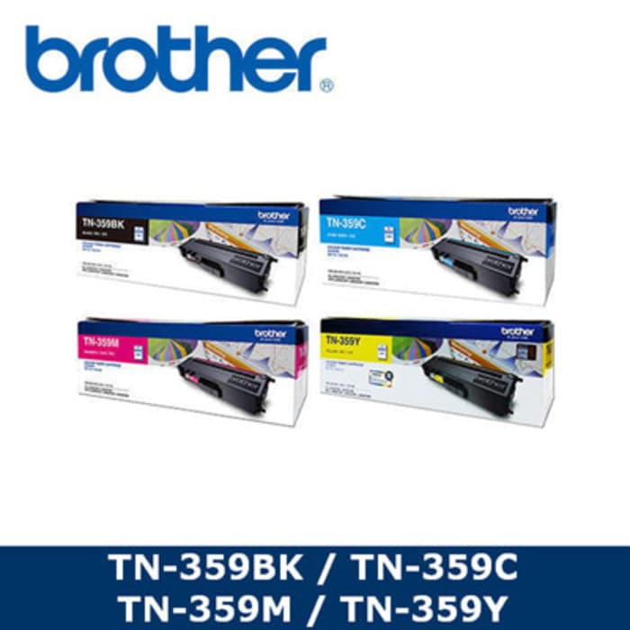 Brother Toner TN-359 C/M/Y (Super High Yield) / TN359 Original