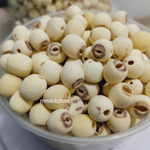 

BIJI TERATAI /LOTUS SEED / LIANZI 250gram