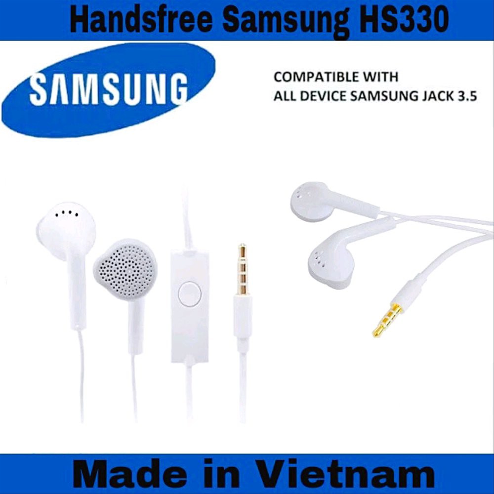 Original 100% Made In Vietnam suara Mantapp!! Headset Handsfree Earphone Samsung Original Vietnam