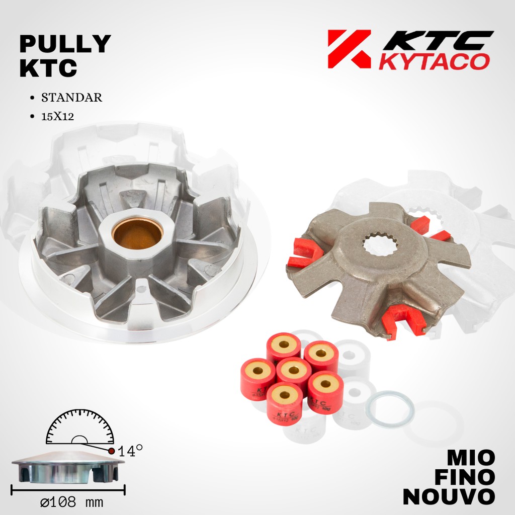 Pully mio nouvo KTC 15x12