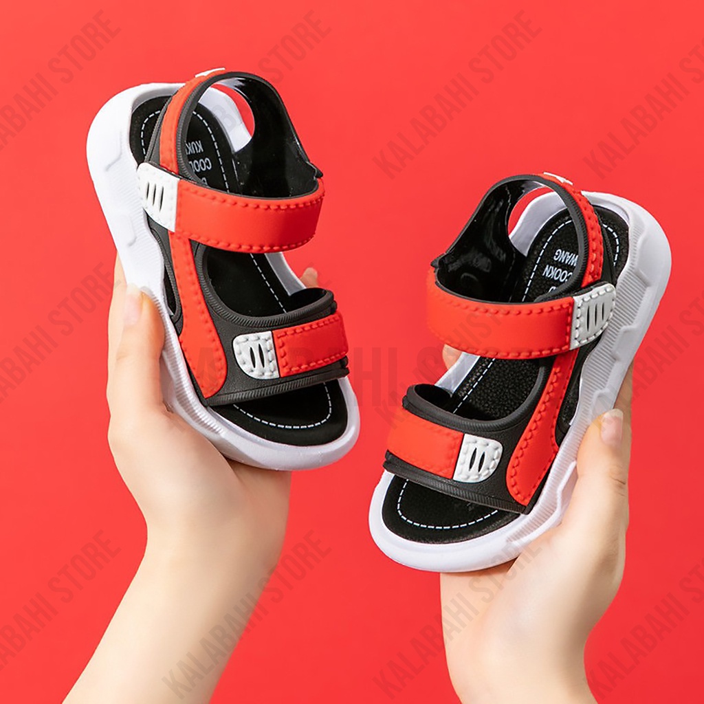 ByKiddos - Sandal SNRERMSD Gunung Anak Impor Karet / Sepatu Sandal Anak Cowok Import 2-8 Tahun