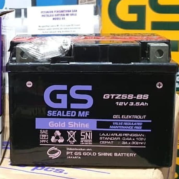 SALE  Aki motor Honda Supra X 125 GTZ5S GS Aki Kering