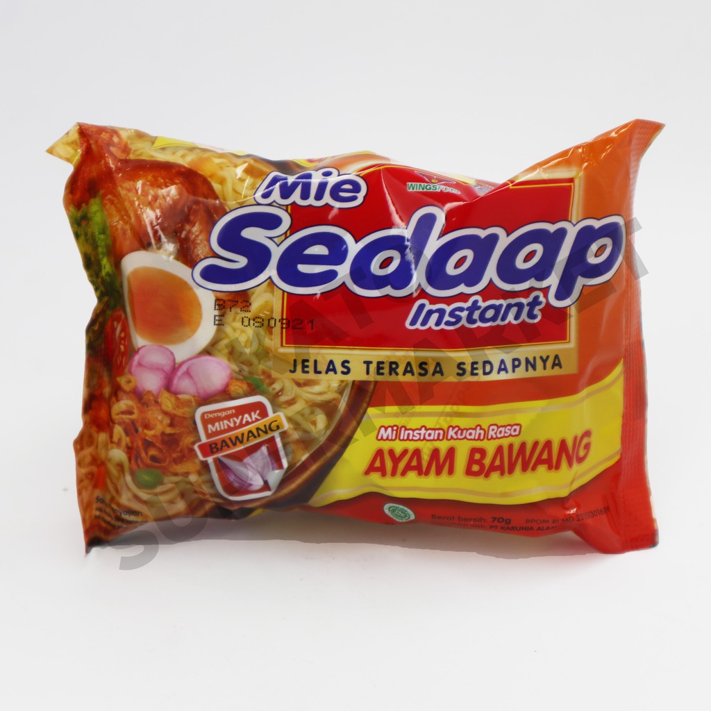 

Mie Sedaap Rasa Ayam Bawang 70 gr
