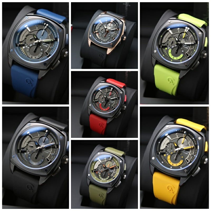 JAM TANGAN PRIA ALEXANDRE CHRISTIE AC6591 6591 RUBBER. ORIGINAL