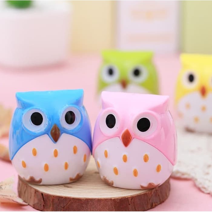 

Dijual Rautan Pensil 2-Lubang Berbentuk Burung Owl