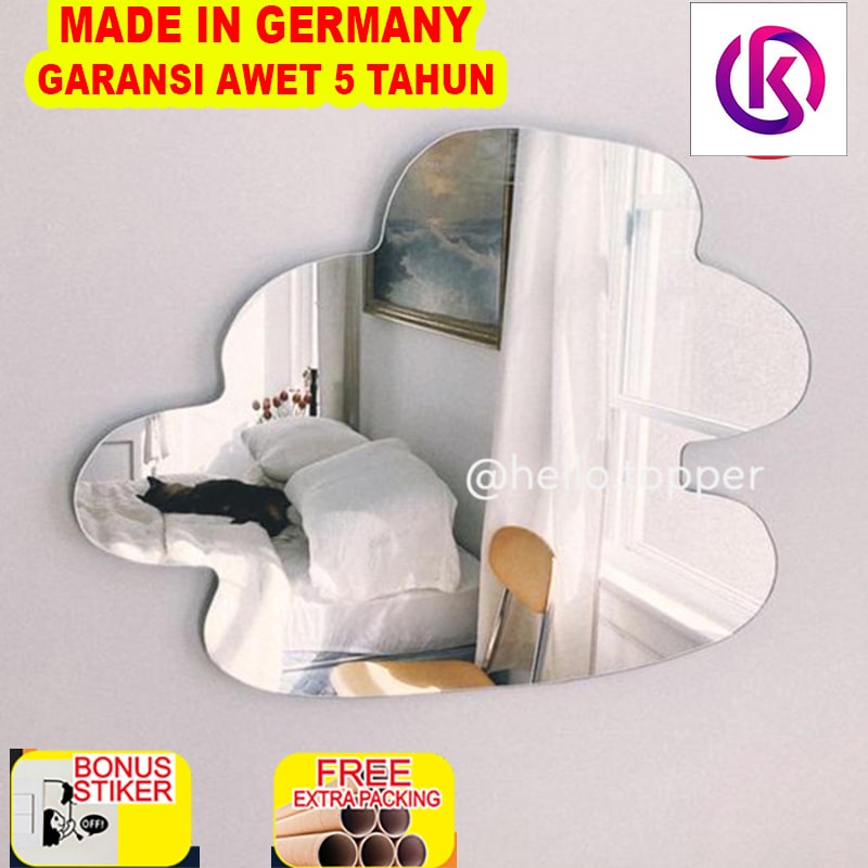 

Promo Acrylic Mirror Hiasan Dinding | Akrilik Mirror | Wall Decoration - Rosegold 40x31