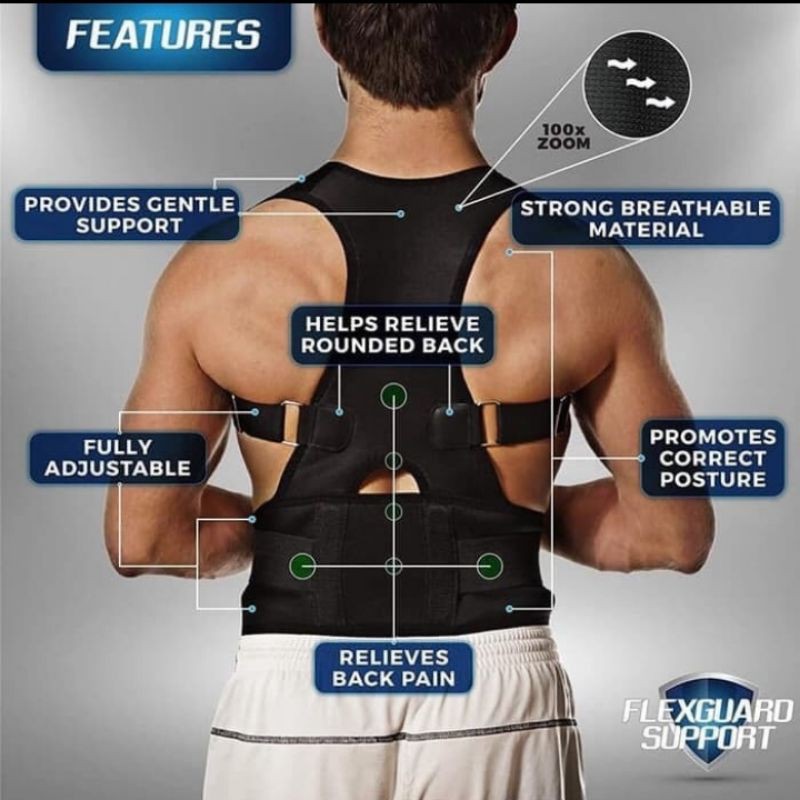 Penyangga punggung / sabuk pinggang support posture corrector