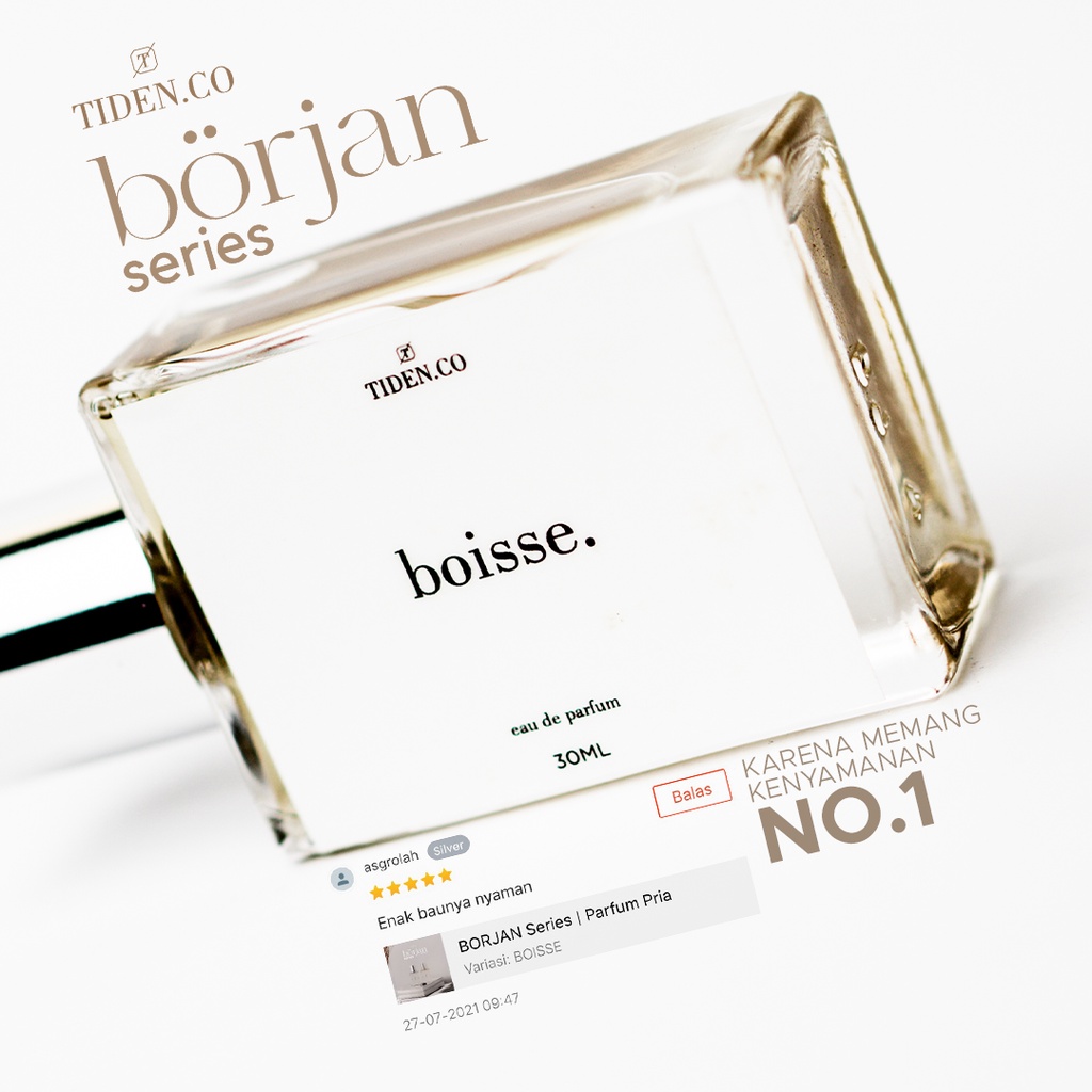 Tiden.co Perfume - BORJAN Series | Parfum Pria