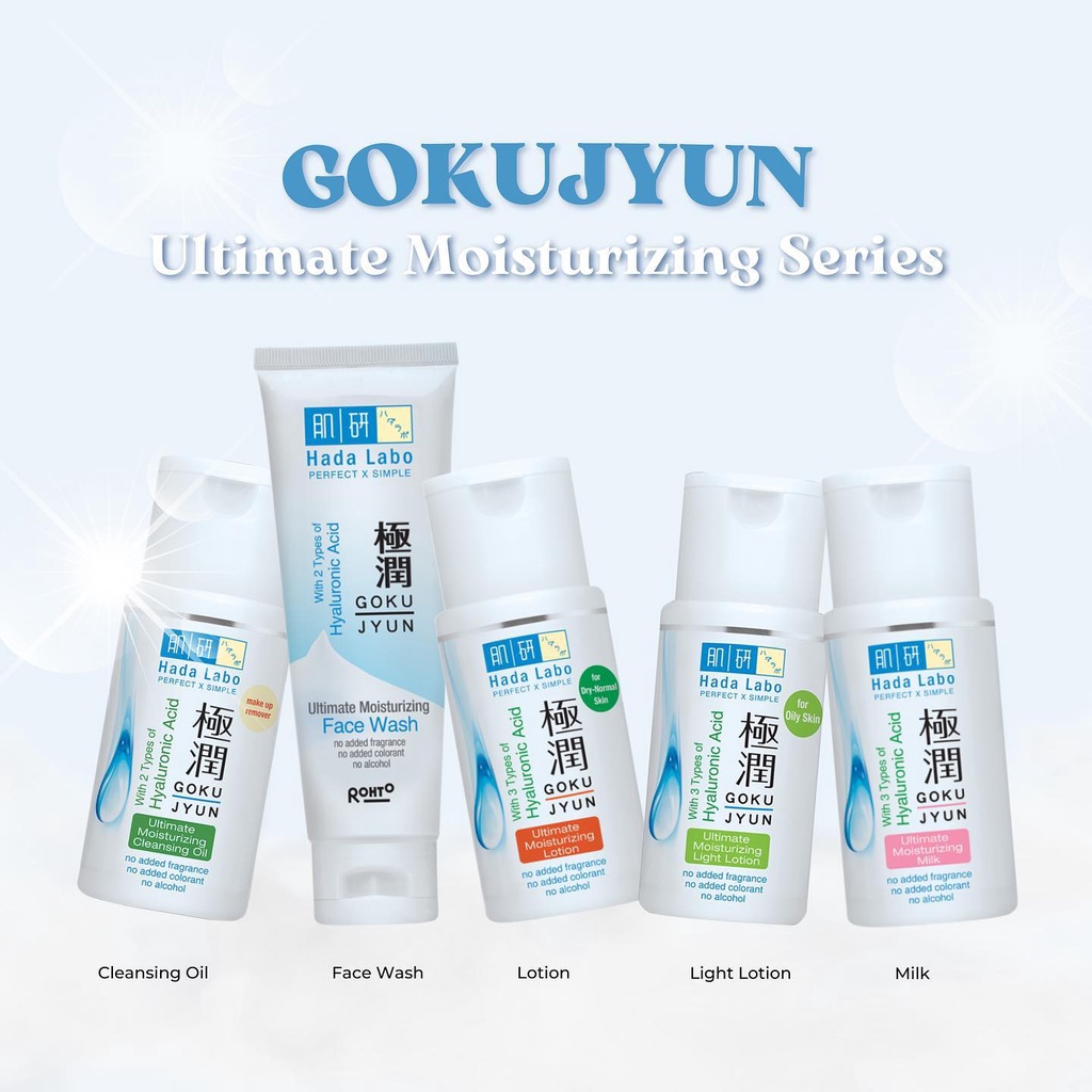 Hada Labo Gokujyun Ultimate [Face Wash/Lotion/Light Lotion/Milk/Premium/Face Mist/Cleansing Oil/Mask]