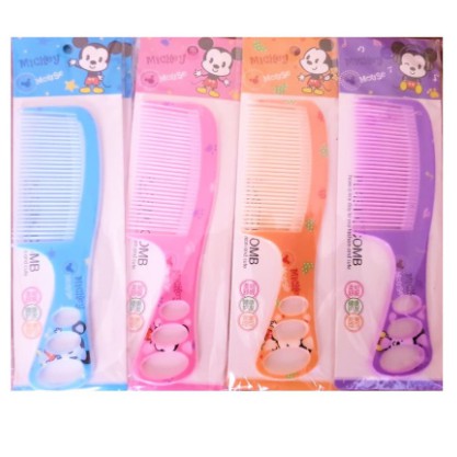 SISIR RAMBUT KARAKTER Anti Kusut - Sisir 2 in 1 Rapet dan Jarang - Sisir Gigi Renggang Pastel BT21