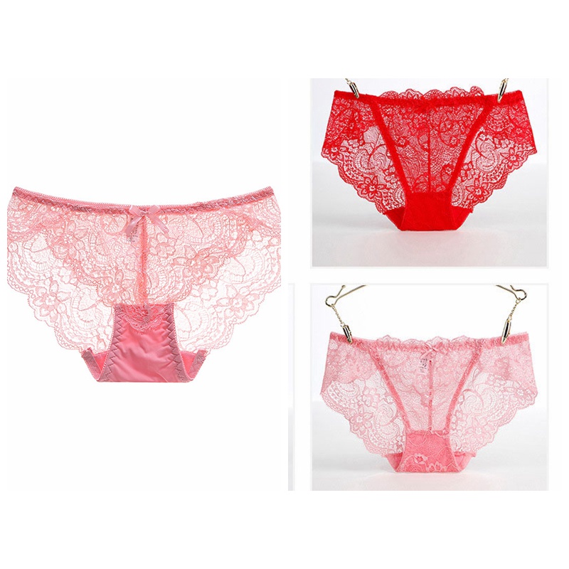 Celana Dalam Wanita transparan Low Waist high quality Renda C071