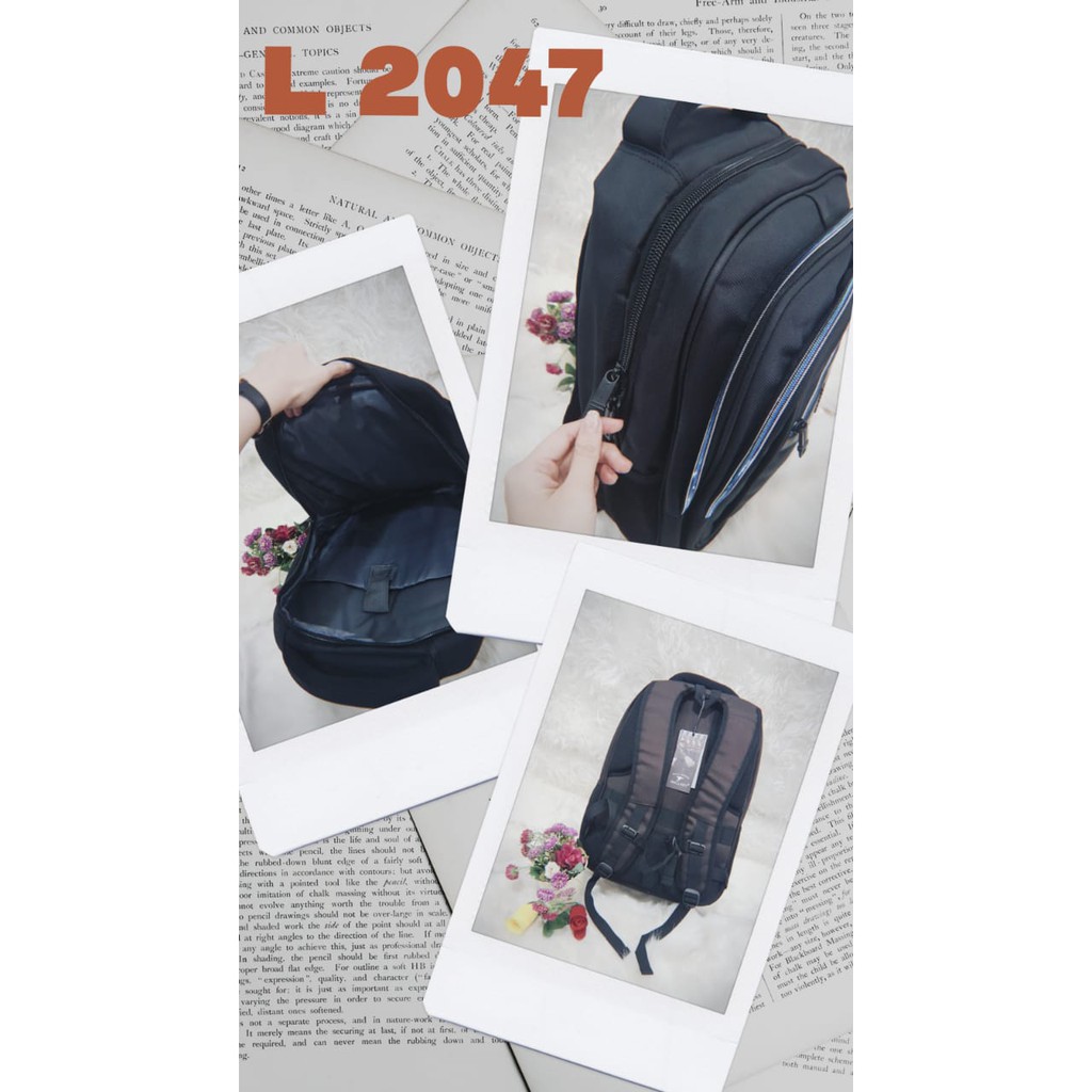 11.11   TERMURAH TAS RANSEL LAPTOP PRIA WALLABY IMPORT 3 MODEL (BISA COD) #Shopeehaul