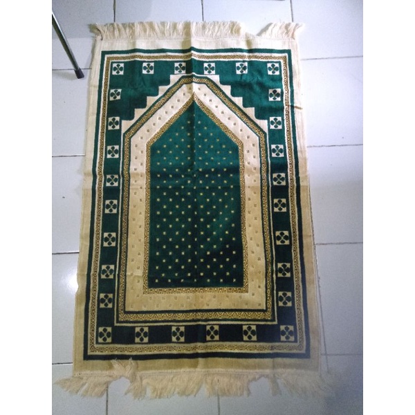 Preloved Sajadah Hijau
