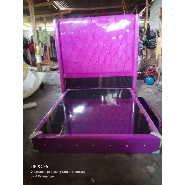 DIPAN, DIVAN, SANDARAN TEMPAT TIDUR MODEL SYAHRINI