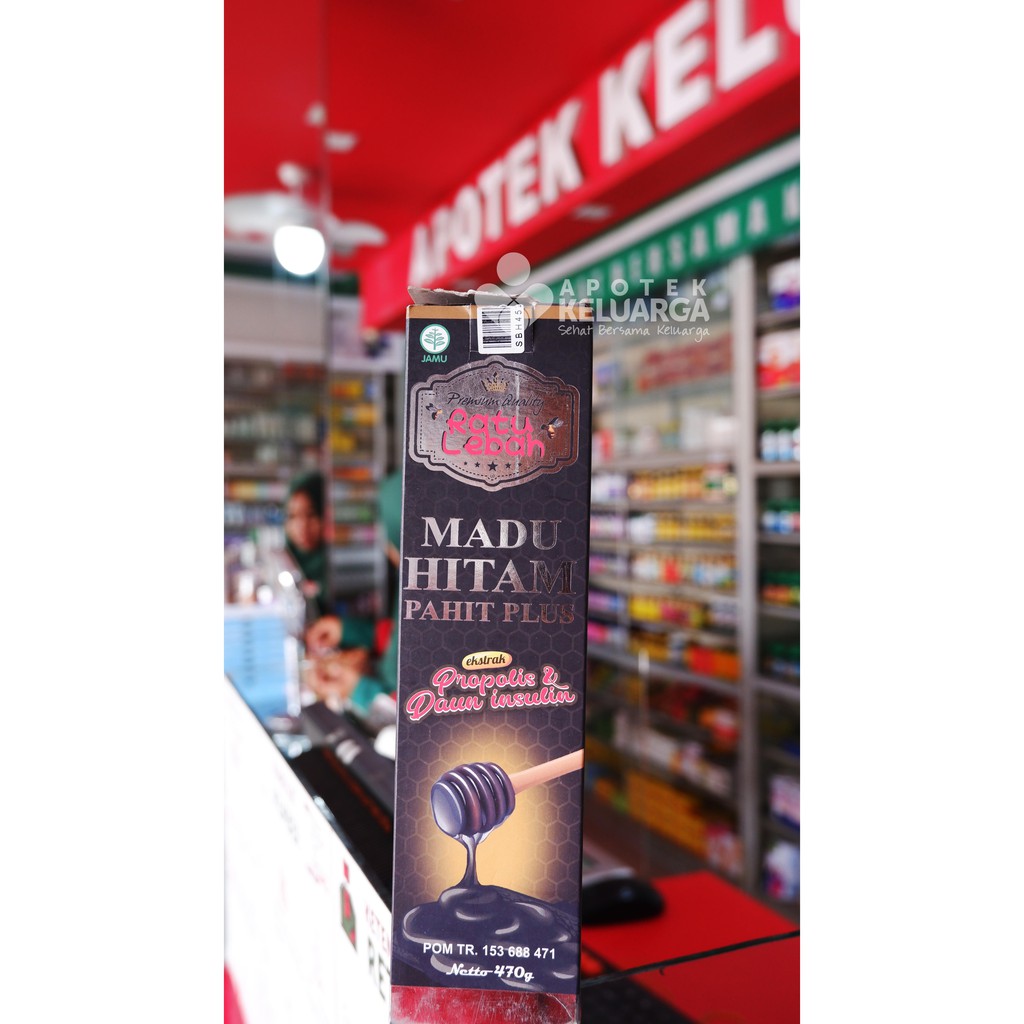 

Madu Hitam Pahit Plus 470gr