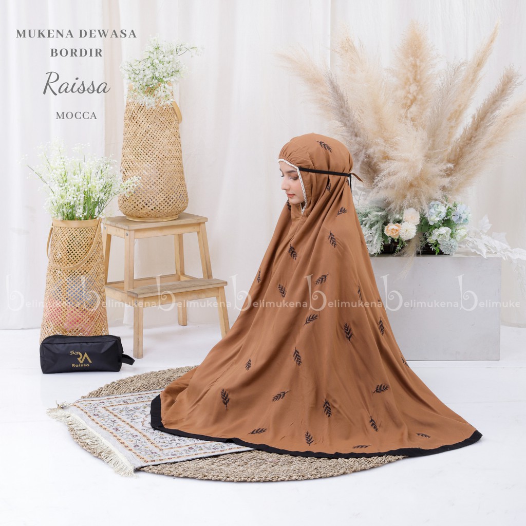 Mukena Dewasa Rayon Bordir Raissa