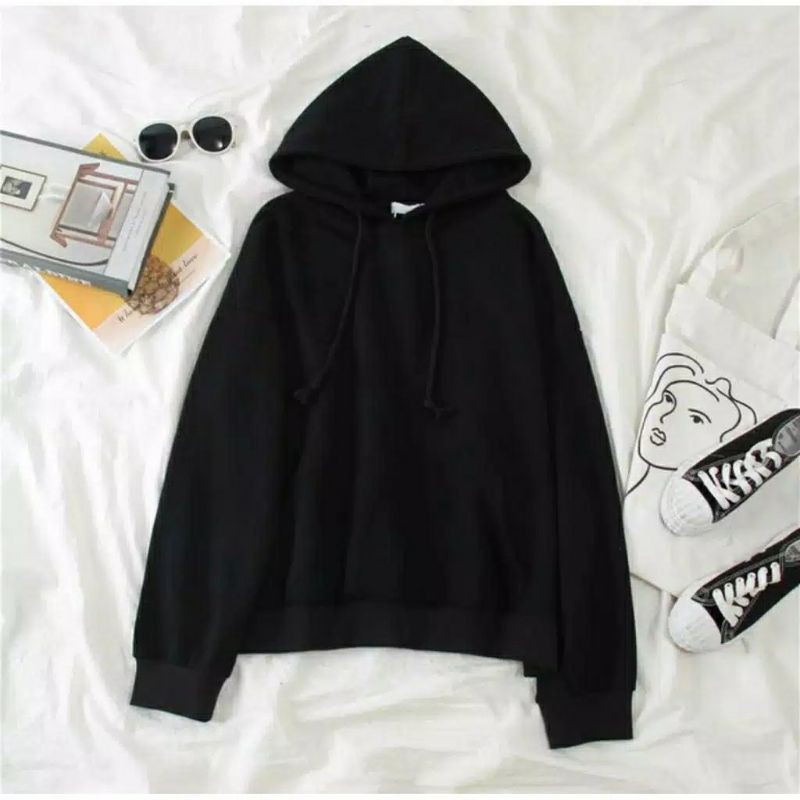 SWEATER WANITA HODDIE POLOS / HODDIE COZEL