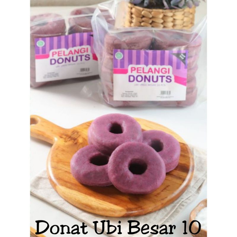 

PELANGI DONAT UBI ISI 10