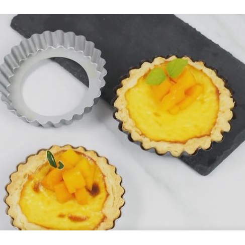 Loyang Pie PIZZA MINI Anti Lengket Bongkar Pasang SINGLE MINI PIE Pan