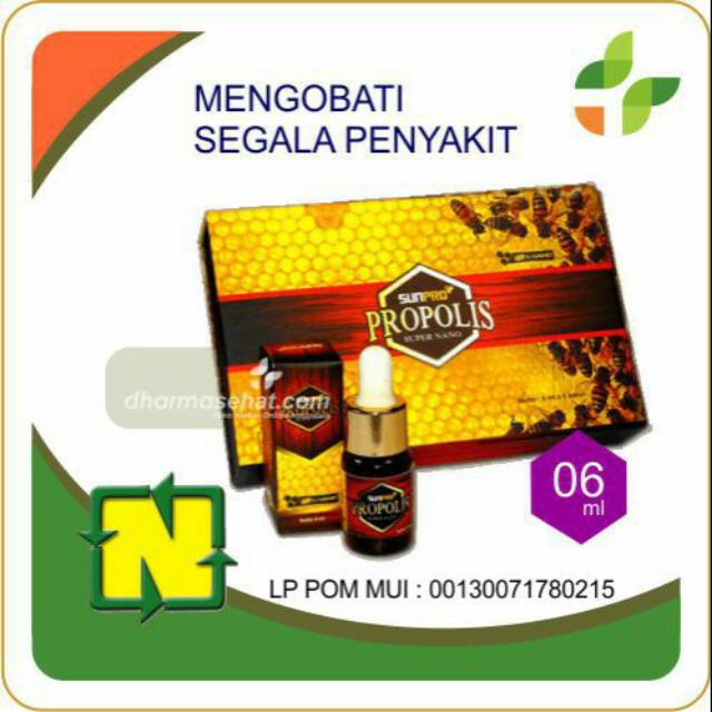 Sunpro propolis / propolis / anti oksidan / anti depresan / vitamin daya tahan tubuh / nasa