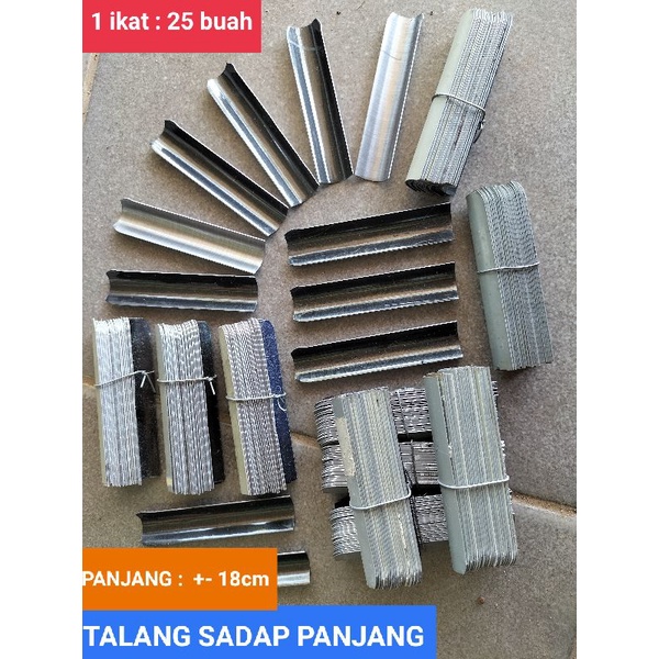Talang sadap karet getah panjang tebal