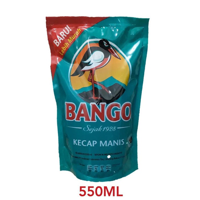 MRH KECAP BANGO 550ML REFILL KECAP MANIS