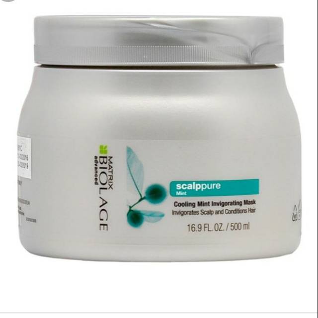 MASKER BIOLAGE SCLAPPURE MINT (TUTUP SILVER) 490ml