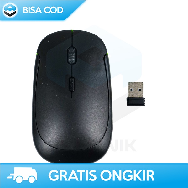 WIRELESS MOUSE 2.4G NIRKABEL BATERAI AAA OPTICAL USB 2.0 TAFFWARE Y810