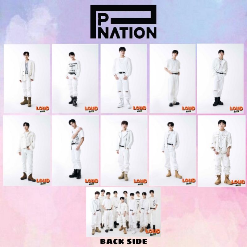 Pnation P Nation Loud Acrylic Clear Keychain Gantungan Kunci Akrilik (BACA DESKRIPSI)