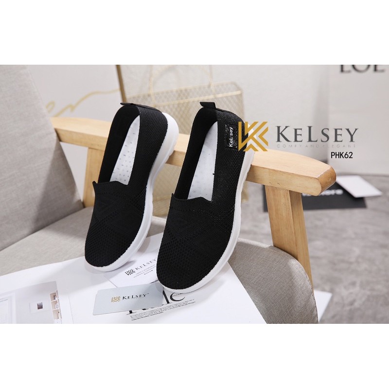 Kelsey Sepatu Slip On Wanita PHK62 Sepatu Flat Shoes Wanita