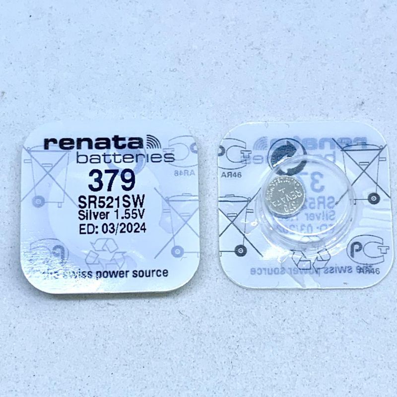 BATERAI RENATA 379 SR521SW / 379 BATTERY BATRE RENATA 521