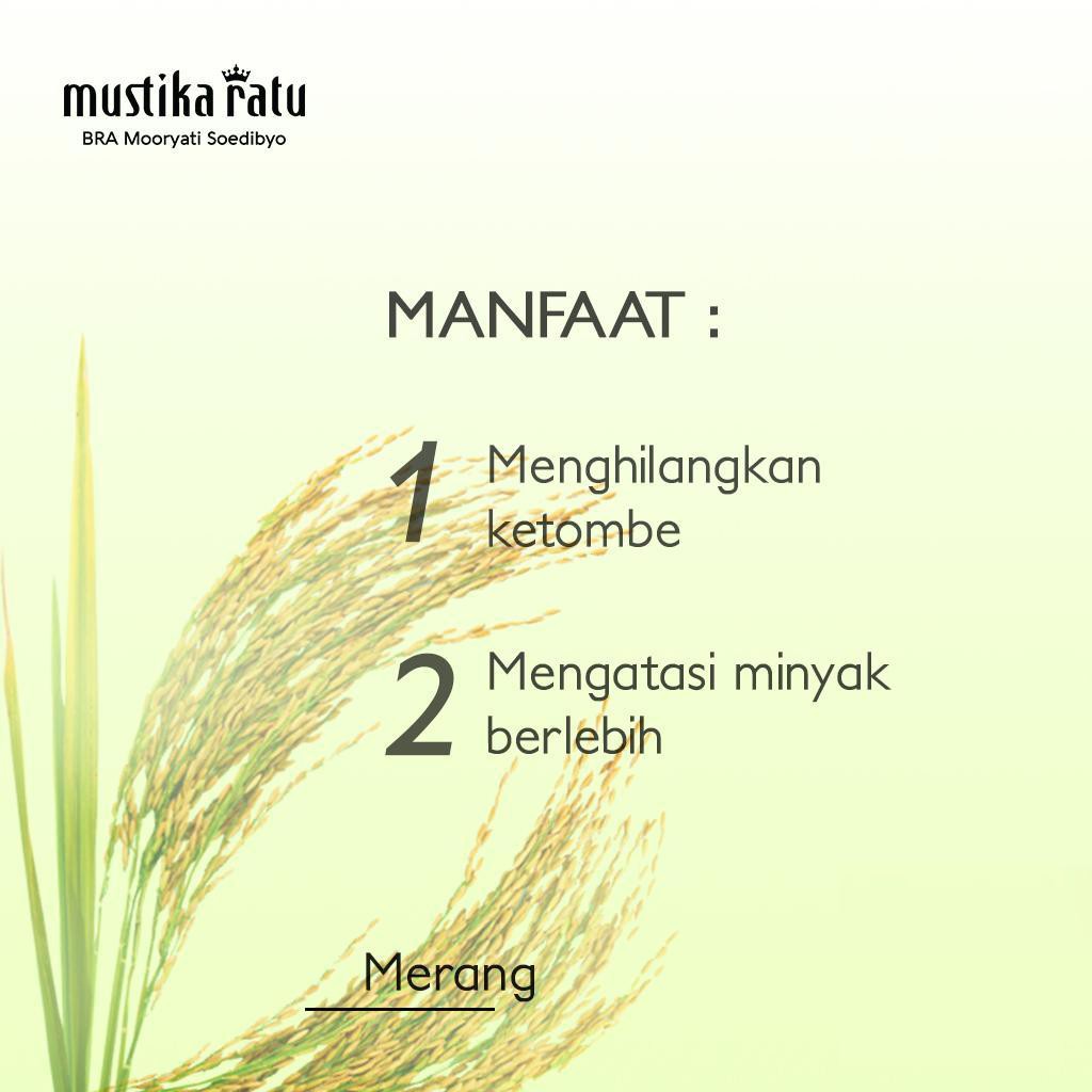 Mustika Ratu Shampoo Merang 175 Ml