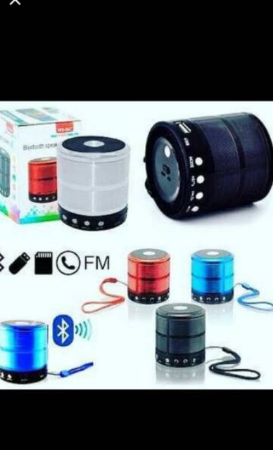 Mini Speaker bluetooth WS-887/Speaker Kecil/Speaker portable/Speaker praktis