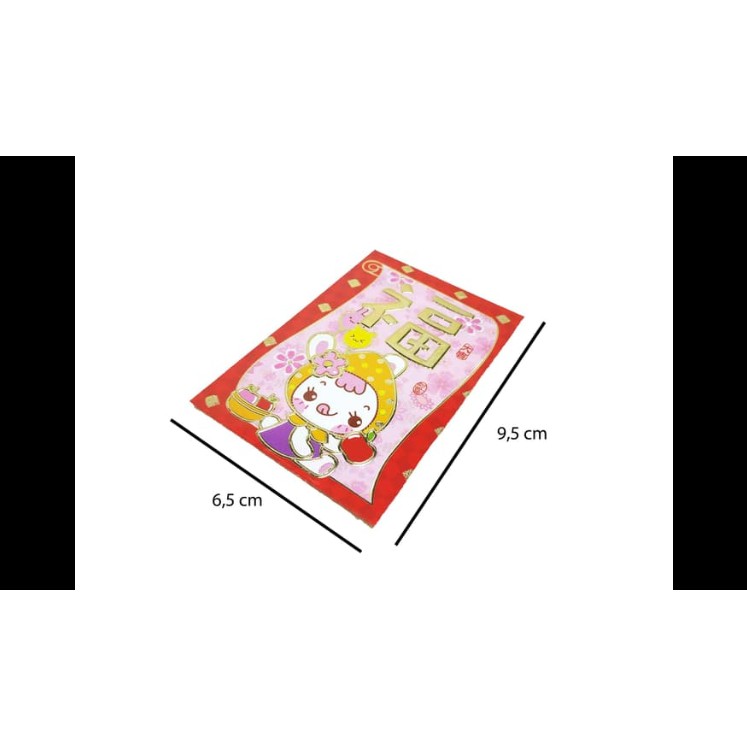 

Angpao Cantik Imut Lucu Imlek Isi 30 pcs/box Hong Bao Na Lai Gong Xi Merah Keberuntungan Hoki Lucu