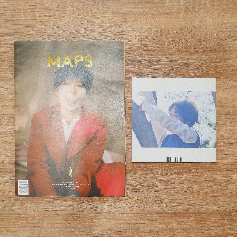 Album Official Yesung Super Junior Here I Am [Bonus Majalah MAPS Yesung]