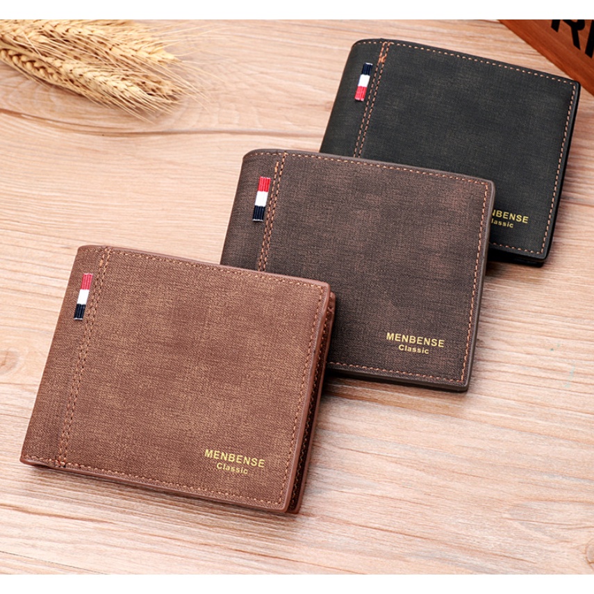 Dompet Pria Original Men Bense Side Flag / Men Wallet MBS001