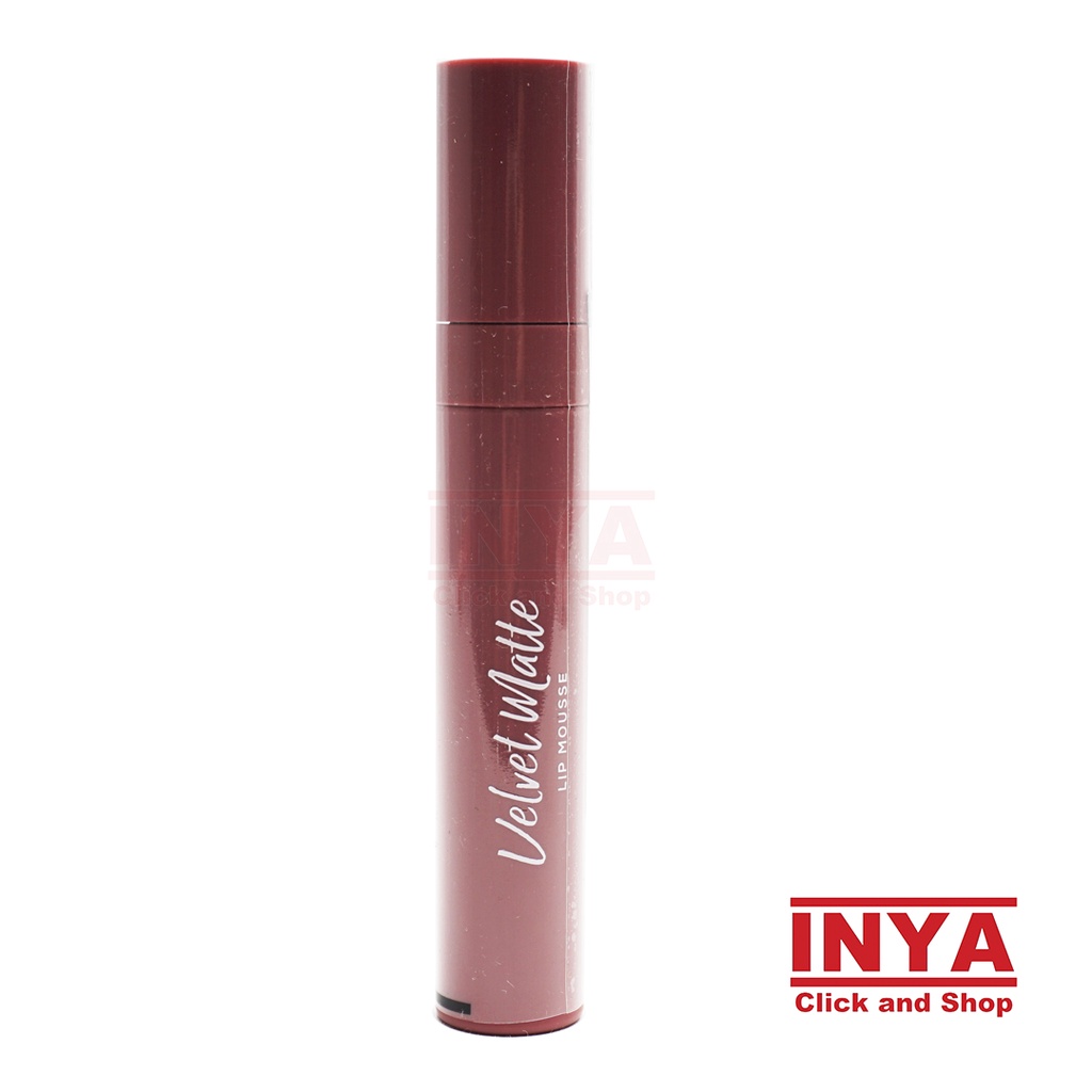 WARDAH COLORFIT VELVET MATTE LIP MOUSSE 04 PINK SWEETHEART 4gr