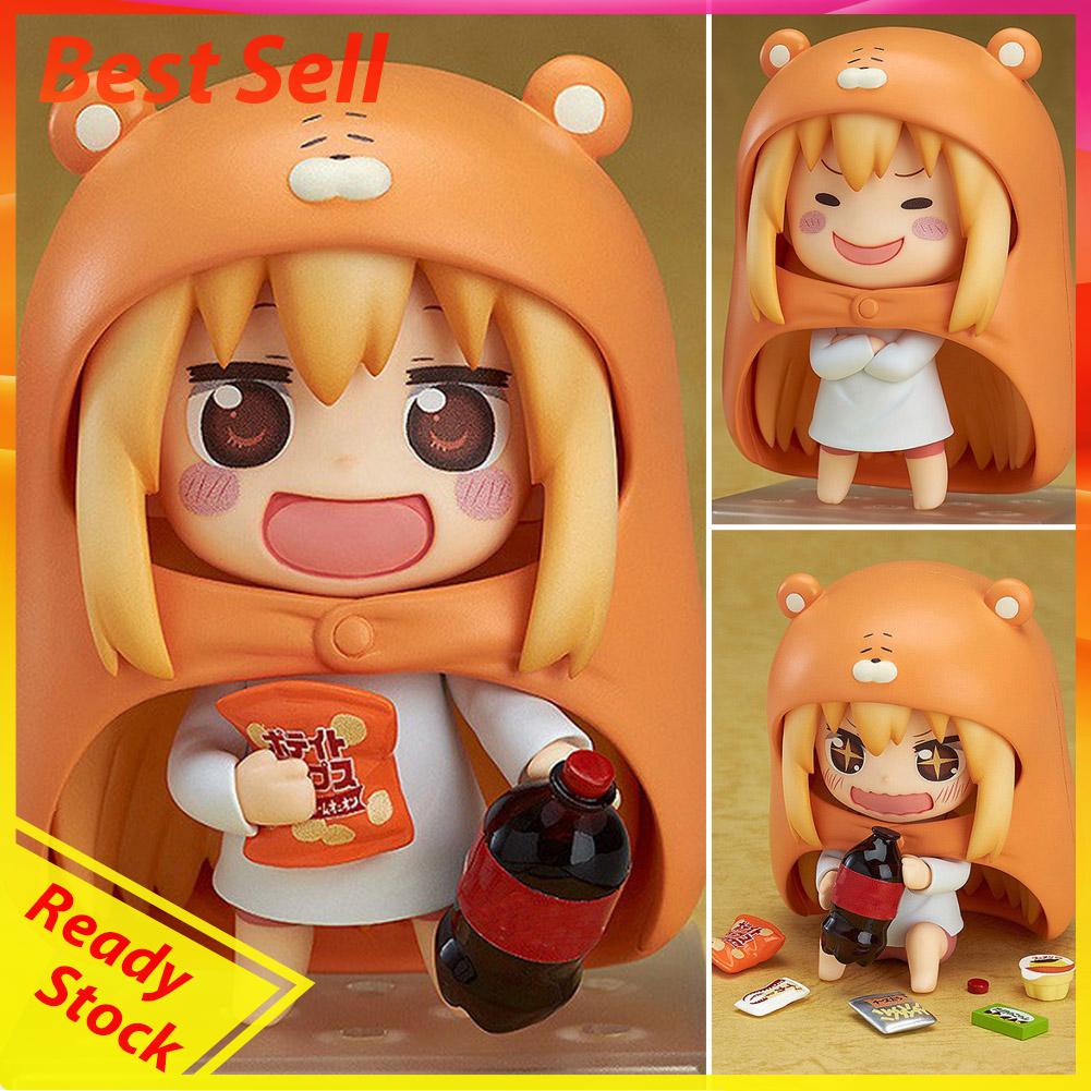 Action Figure Anime Himouto Umaru-Chan Doma Umaru 10cm / 4 &quot;Nendoroid Bahan Pvc