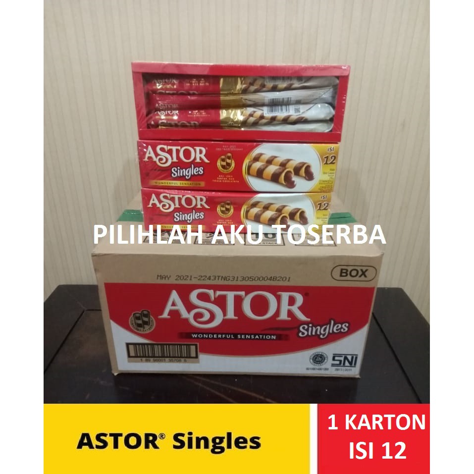 Astor Single Astor Singles 14 gr - 1 KARTON ISI 12 BOX