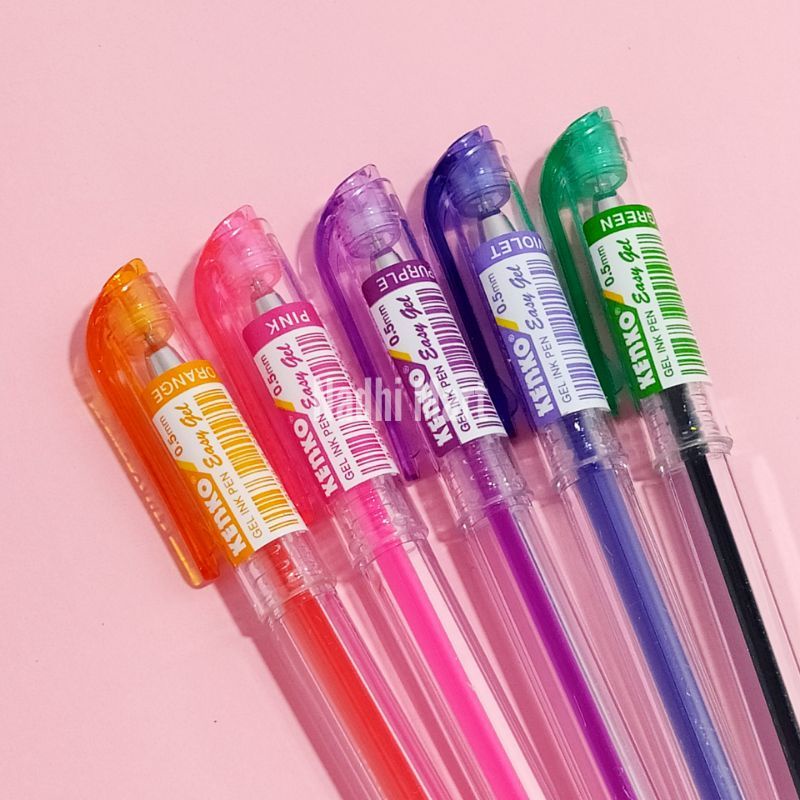 Pen kenko easy gel warna warni/pen 0.5m/1pc