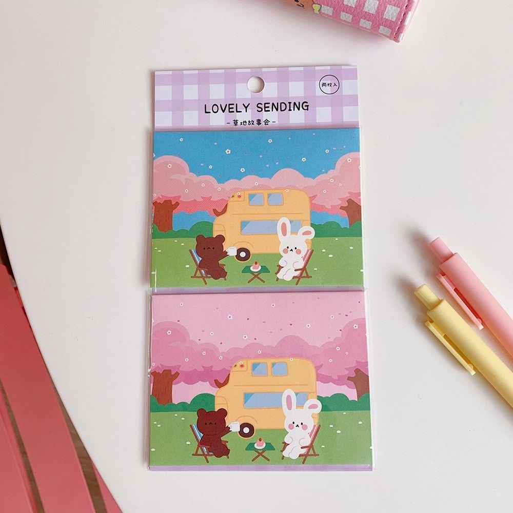 Mxbeauty Kartu Amplop Mini Kawaii Letter Berkah Stationery Festival Card