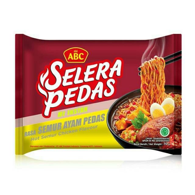 

ABC Rasa Semur Ayam Pedas 70 gr - Mi Selera