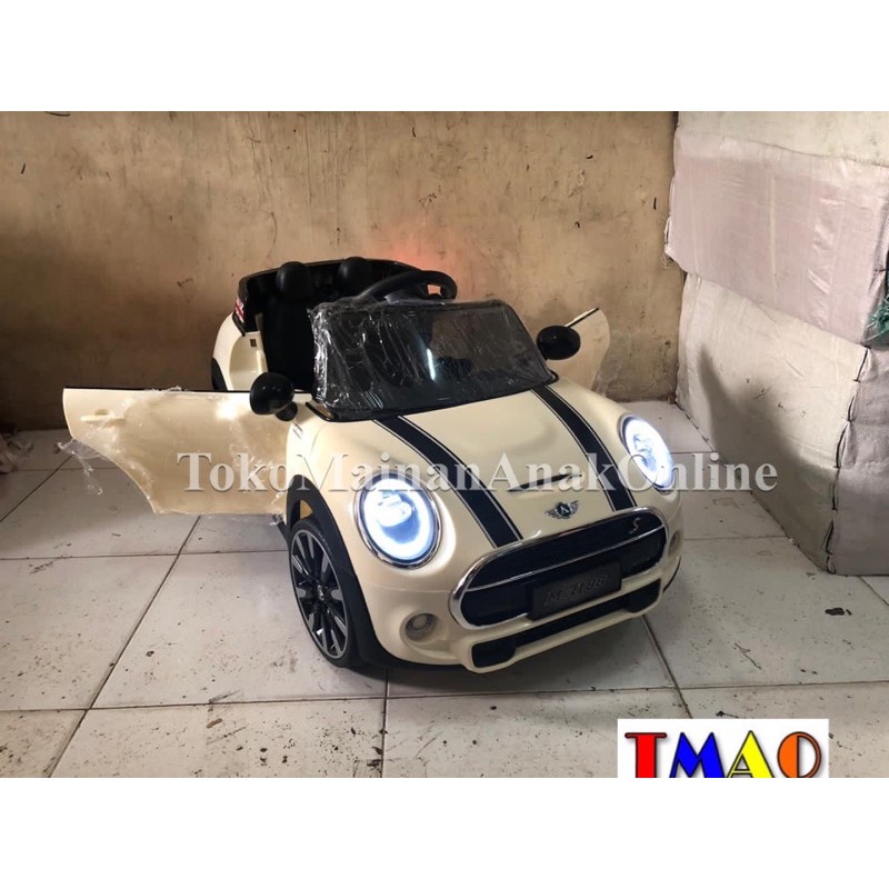 Mobil Aki Anak PMB MINI COOPER MORTEIN 7188 M7188 Mainan Anak Remot Kontrol Murah-7