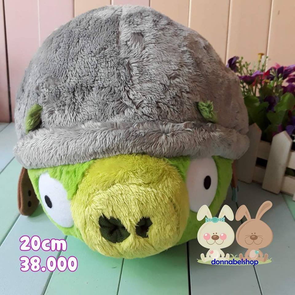 Boneka Angry Bird Babi Hijau