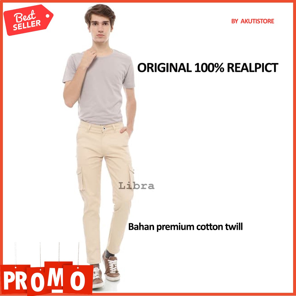 Celana Pria Celana Panjang Pria Cargo Cowok Model Terbaru Keren Premium Casual U4X8 Fashion Murah
