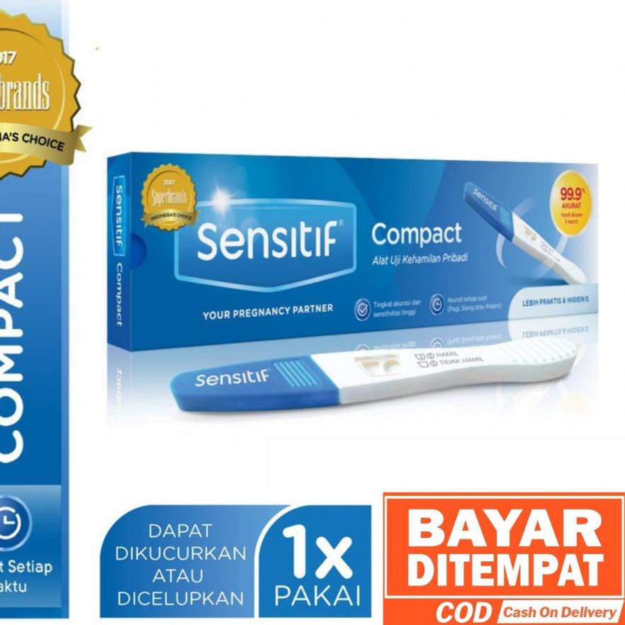 ➽ Sensitif Compact , Sensitif Digital 3 Kali Pakai - Test Pack, ♫