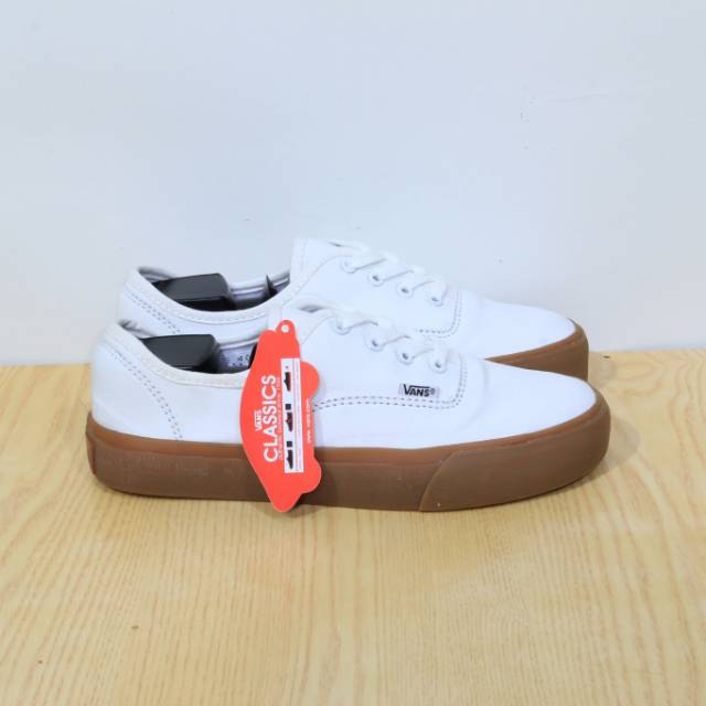 Vans authentic gum putih (grade Ori , premium , import vietnam)